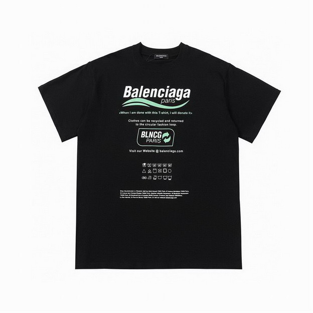 men balenciaga t-shirts S-XL-069